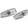 Clear Guard Side Indicator Blinker Repeater Lamps