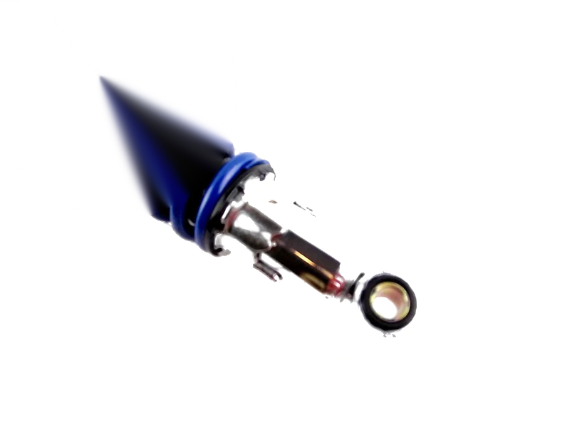 Suzuki RM400 400mm Blue/Chrome JBS Rear Shock Absorbers