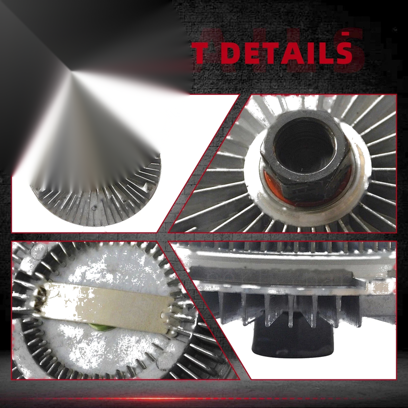 BMW 3 5 7 X5 Z3 Series E36 E46 E39 E53 E32 Radiator Clutch Fan (1990-2006)