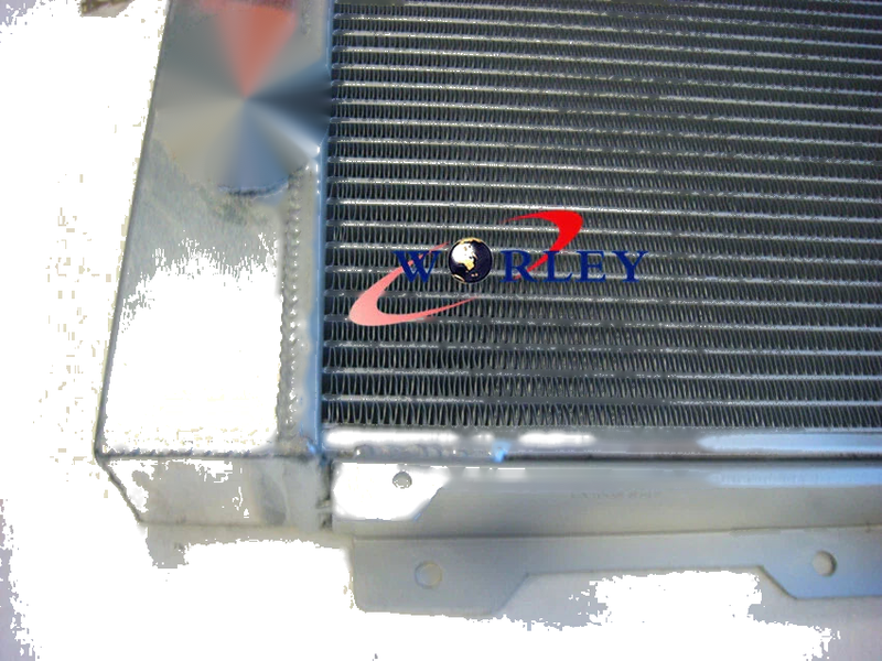Datsun 1600 3 Core Aluminum Radiator & Fan (1968-1973)