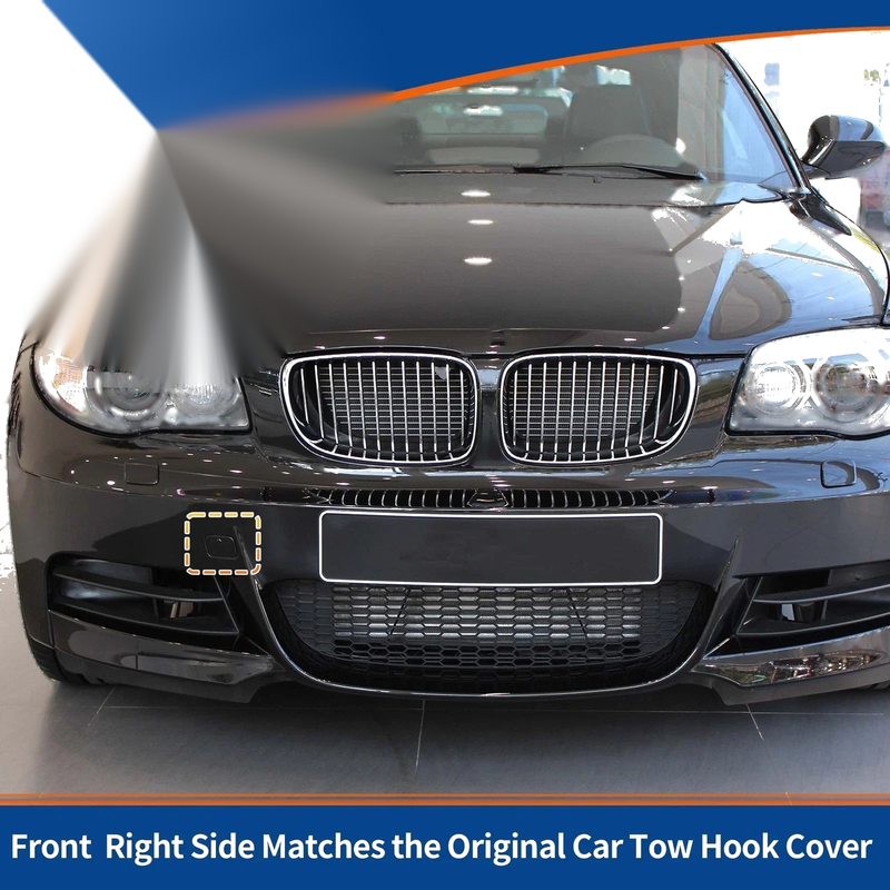 BMW 1 Series E82 E88 Tow Hook Cover (2008-2013)