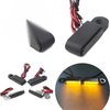 Motorcycle 2 x Mini LED Turn Signal Amber Blinker Lights (No Year Specified)