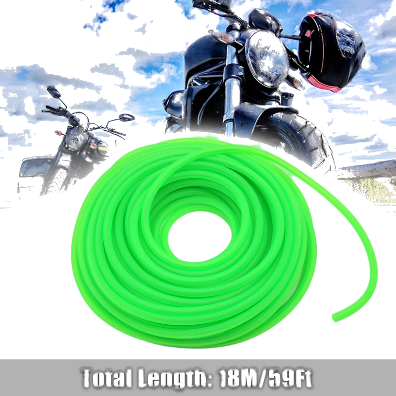 Universal Fuel Hose / 18m Long / Silicone Petrol