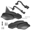 Polaris Sportsman 570 / 800 / 850 / 1000 Black Hand/Wind Guard Bracket Mount Kit
