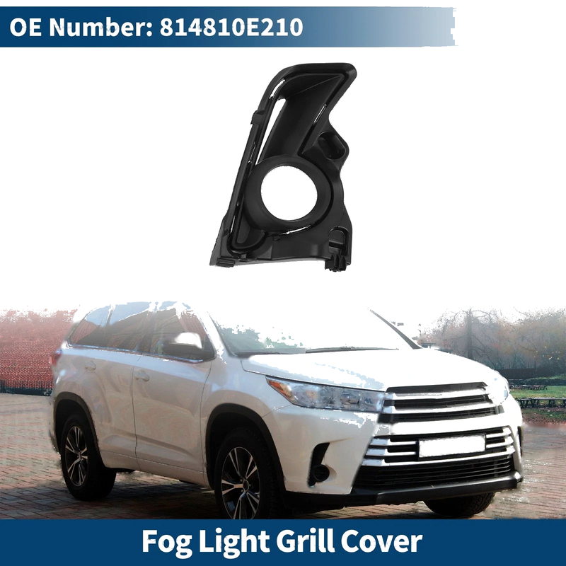 Toyota Highlander 1 pc Front Right Fog Light Grill