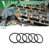 Make Model Oil Seal / 65x73x5mm / Rotary shaft seal NBR Black 5 Pcs