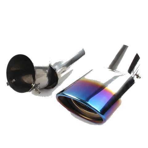 Toyota Highlander Blue Steel Exhaust Muffler Tip (2014-2021)
