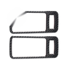 Ford Mustang 2 x Carbon Fiber Interior Door Handle Bowl Trim (2009-2013)