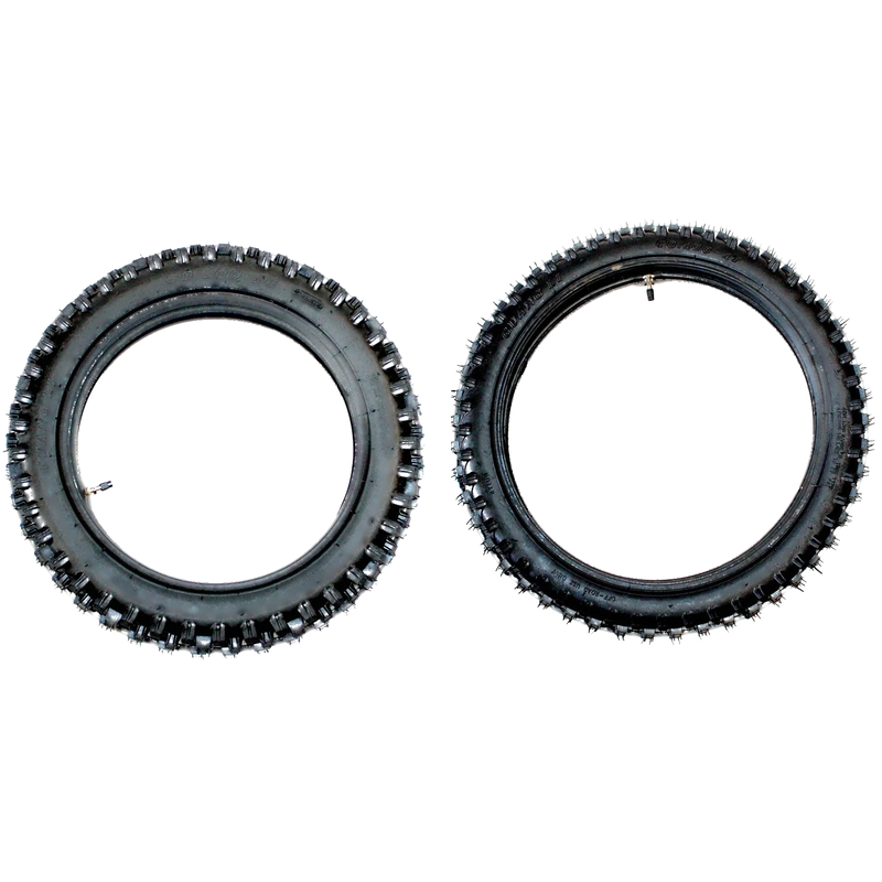 PIT PRO Dirt Bike 17" Front & 14" Rear Tyre Tubes