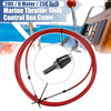 Yamaha Red 1pcs 20ft 236 Inch Marine Type Shift Remote Control Box Cable
