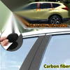 HONDA CR-V 6 x Carbon Fiber Window Pillar Posts Cover Door Trim (2017–2022)