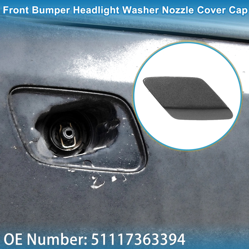 BMW 428i Front Right Washer Nozzle Cover Cap (2014-2016)