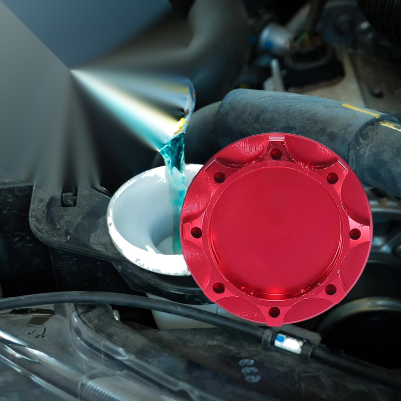 Subaru Aluminum Alloy Fuel Tank Cap Cover