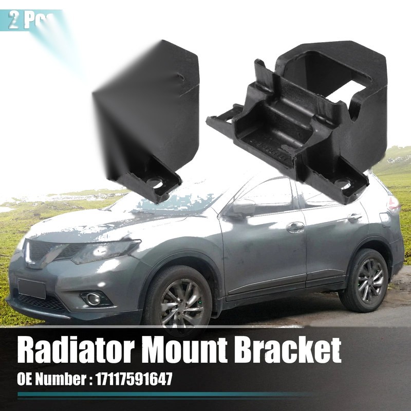 BMW 128i, 135i Radiator Mount Brackets (2010-2013)