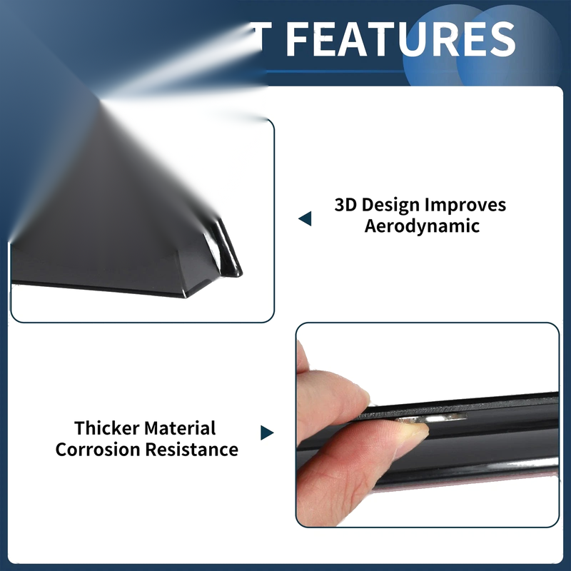 Toyota Corolla Window Deflectors 1 Set (2003)