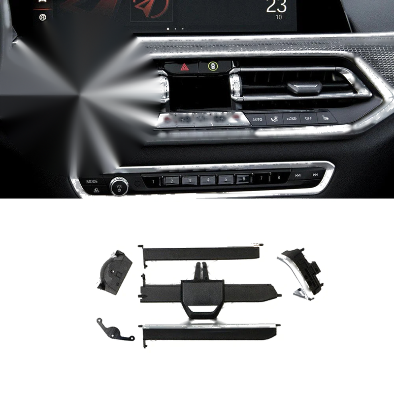 BMW G05 G06 G07 Right A/C Air Vent Outlet Repair Kit (2019-2023)