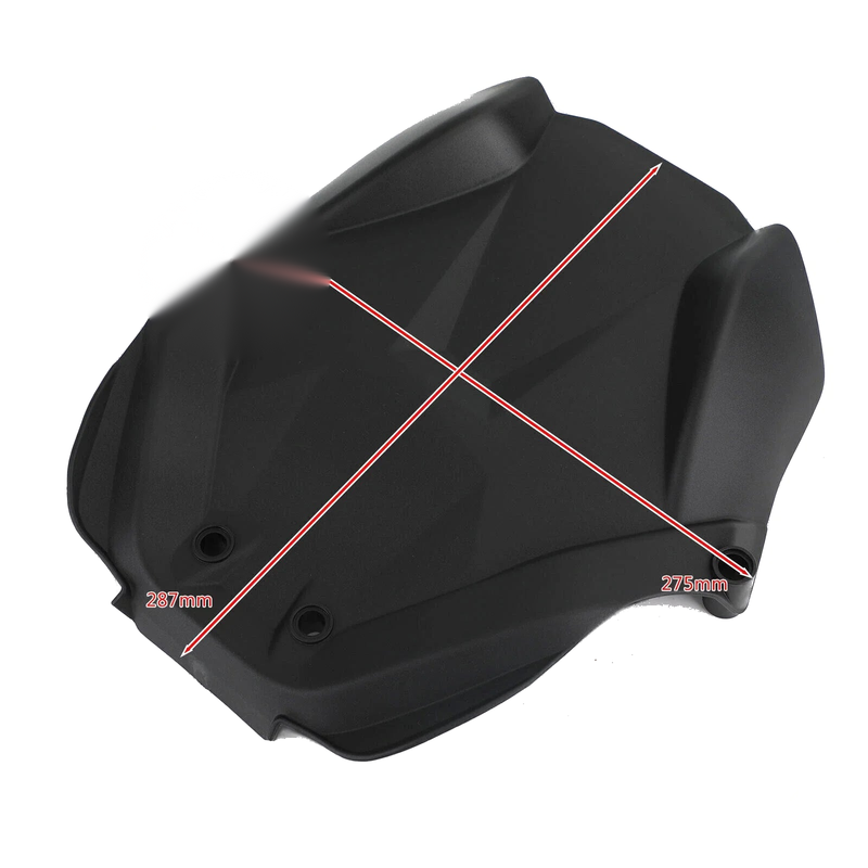 BMW R 1200 1250 GS LC ADV Engine Guard Front Cover - Black (2013-2020)