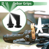 Motorcycle 7/8" 22mm Hand Grips Black