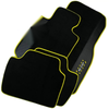 BMW i8 with Carbon Fiber (2014-2017) - AutoWin Brand Black Floor Mats