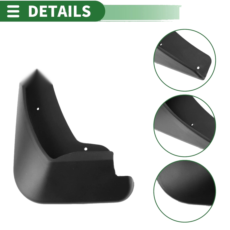 Ford Fiesta Saloon Mud Flaps Splash Guards (2013-2018)