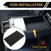 Chevy Silverado 1500 and GMC Sierra 1500 Black Center Console Organizer Pad