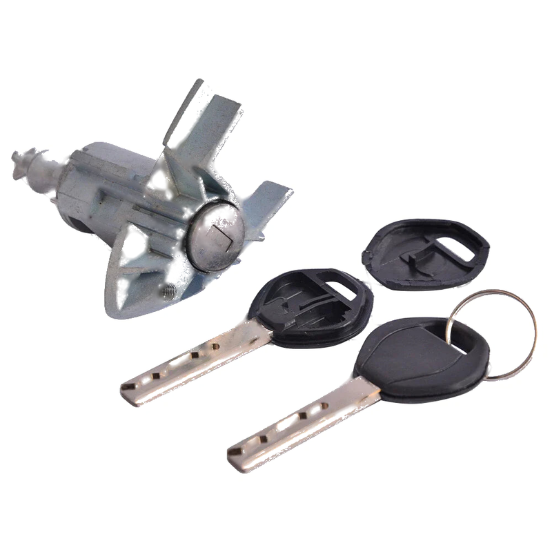 BMW X5 E53 Left Driver Door Lock Cylinder Barrel Assembly 2 Keys (2000–2006)