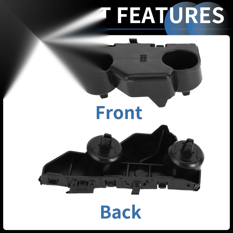 Nissan Altima Right Front Bumper Retainer Bracket (2013-2015)