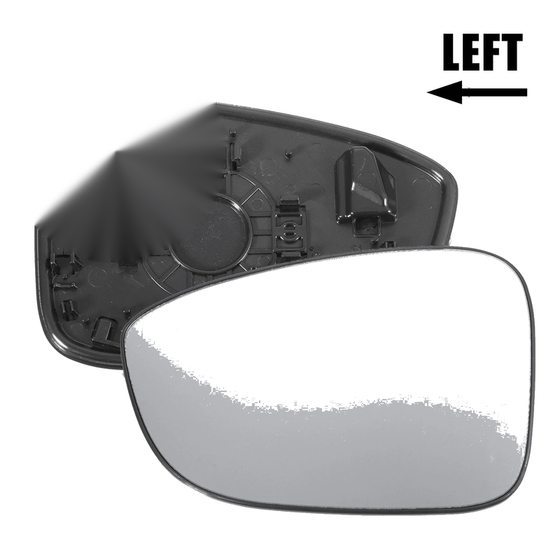Honda Accord Left Side White Mirror Glass w/ Back Non-heated (2018-2022)