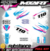 Yamaha TTR 110 Custom Graphic Kit Decals Stickers