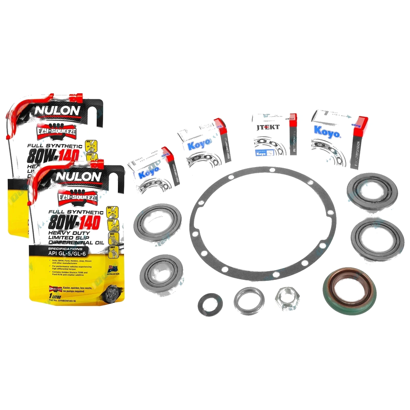 Nissan Navara D40 2005~2015 Rear Diff Bearing & Seal Repair Kit + Oil