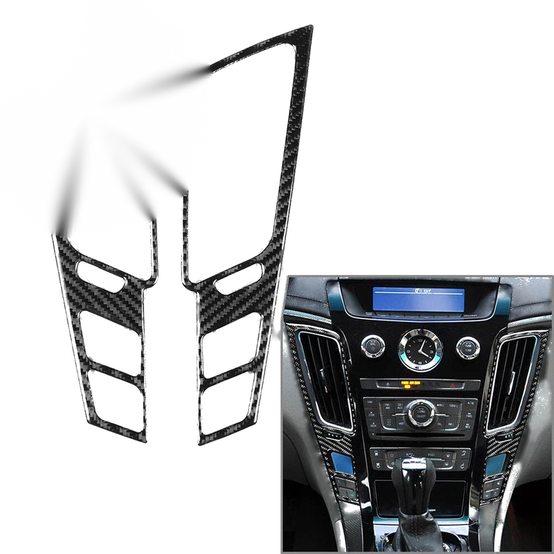 Cadillac CTS Central Console Air Vent Frame Cover Trim (2008-2013)