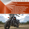 Harley Softail Hydraulic Front Brake Line Kit Black (2011-2013)