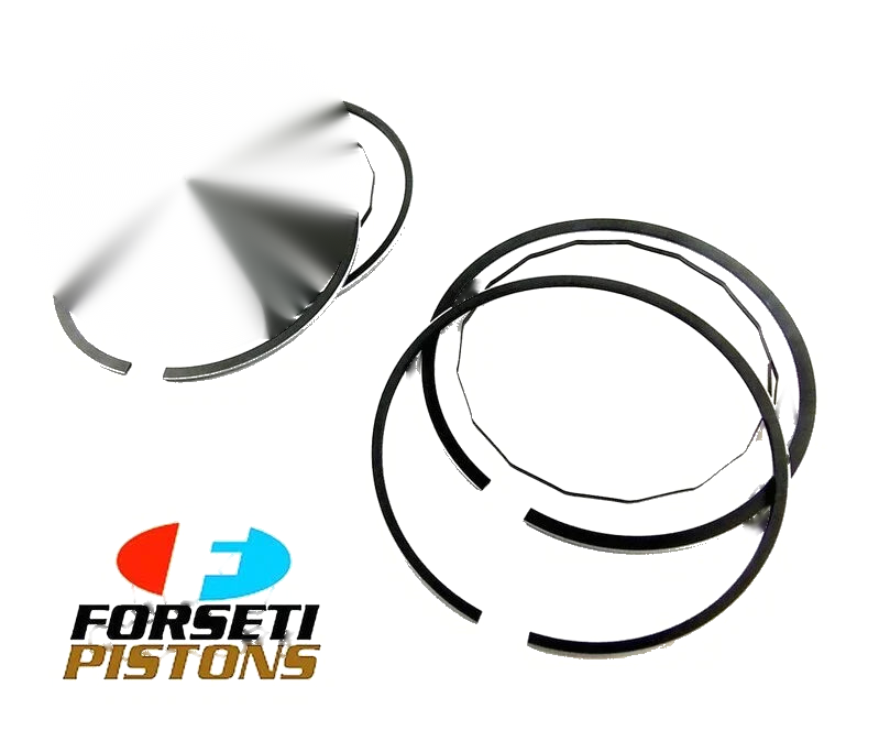 Yamaha RD350 1. 1.00mm O/S Piston Ring Set (1973-1975)