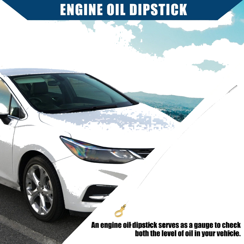 Chevrolet Caprice Metal Yellow Engine Oil Level Indicator Dipstick