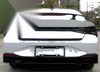 Hyundai Sonata Sedan with Light Rear Unpainted Wing Spoiler (Year-Year)
