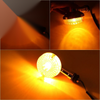 Universal Scooter 12V Amber Turn Signal Indicator Light
