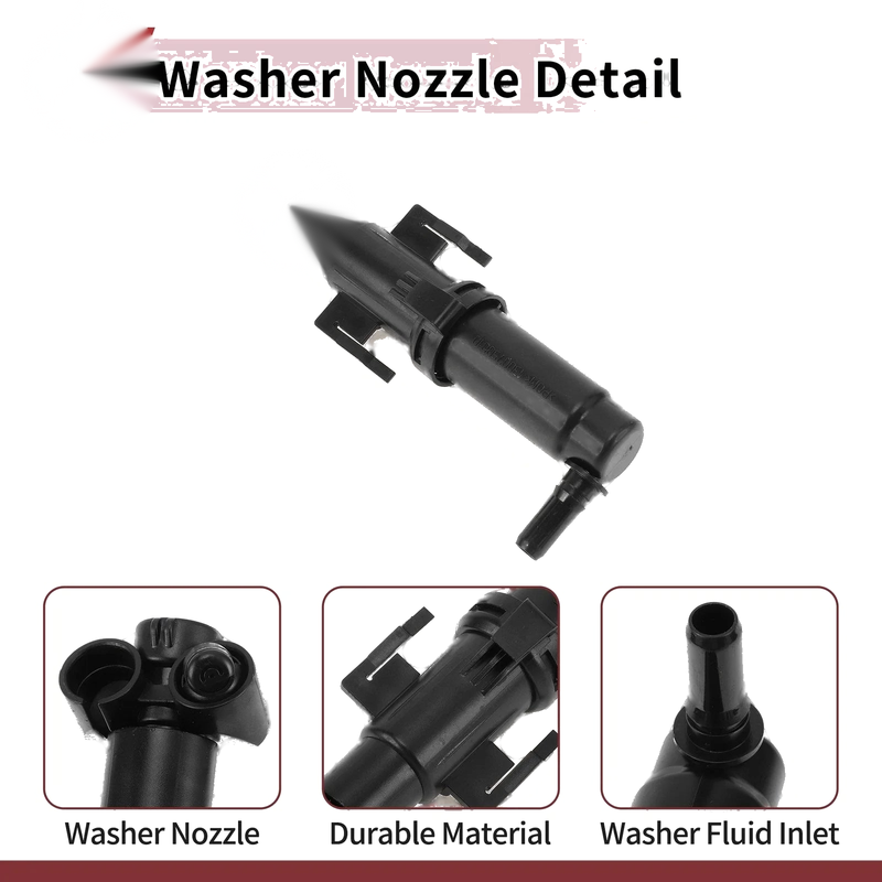 BMW 528i Headlight Washer Nozzle (2011-2016)