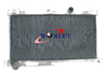 Mazda RX7 FD3S 3 Row Aluminum Radiator + Fan (1992-1995)