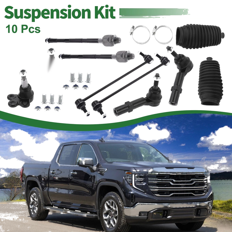 GMC 10 x Front Suspension Tie Rod Ends Front Sway Bar Link Ball Joint