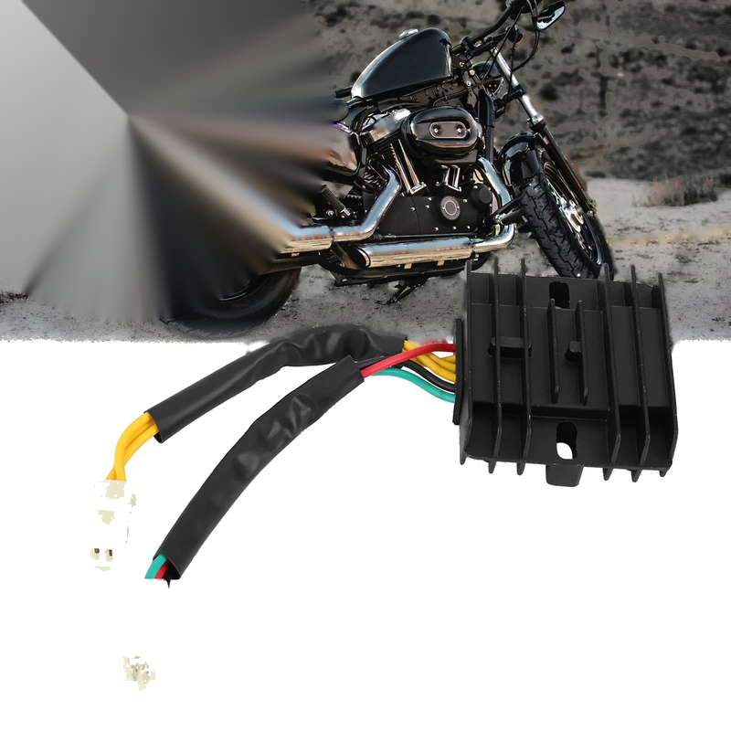 Honda CBT125 CG 3 Pins Voltage Regulator Rectifier with 2 Plugs