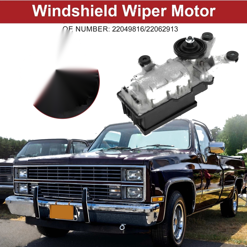 Buick Skyhawk Front Windshield Wiper Motor (1984–1989)