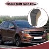 Ford Edge Beige Faux Leather Gear Shift Knob Cover (2011-2014)