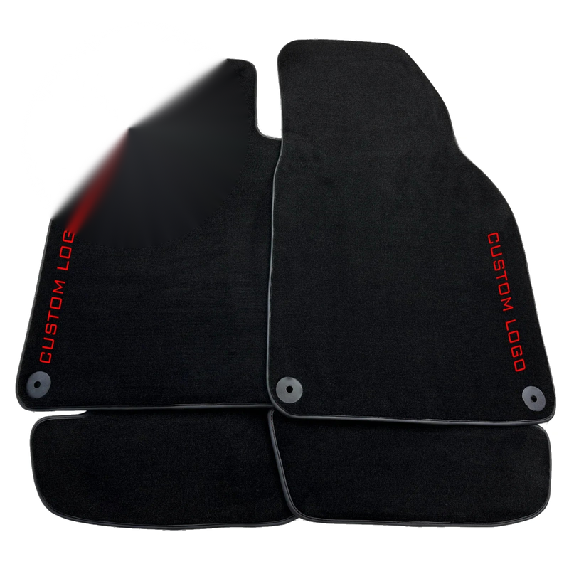 Porsche Cayenne Custom Black Carpet Floor Mats (2003-2010)