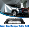 Toyota Corolla LE Front Lower Hood Bumper Grille Grill Chrome Silver Tone