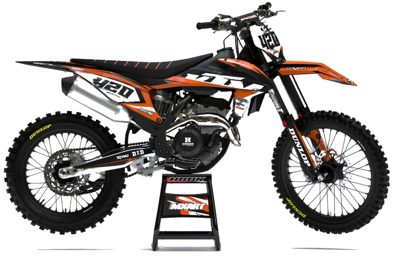 KTM SX Graphics Decal Stickers HOOK Style (2003-2004)