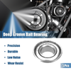 Car 5 x 6202ZZ Deep Groove Ball Bearing 15x35x11mm Shielded Carbon Bearings