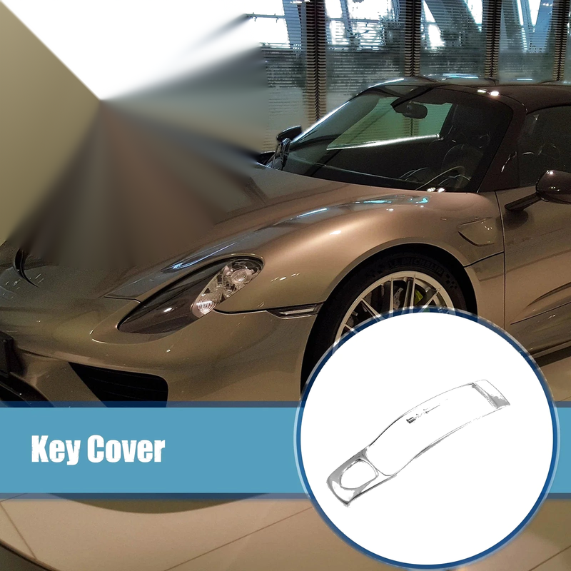 Porsche Macan White 1 Set Remote Key Cover Key Shell Case