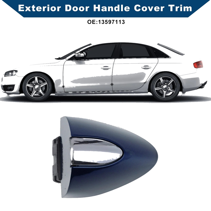 Buick LaCrosse Exterior Door Handle Cover Trim Light Blue (2017–2019)