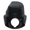 Harley Dyna Super Glide FXD 11" Grey Windshield w/ 62mm Clamps (2006-2010)