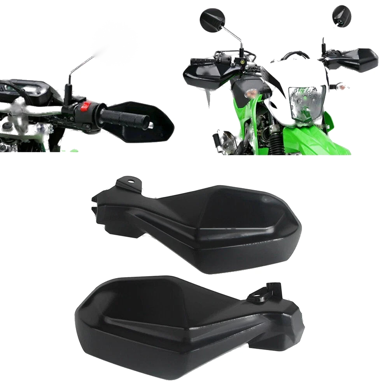 Kawasaki KLX230 Black Handguard Cover Shield Wind Protector (2020-2024)